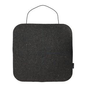 Brusletto Marka sitteunderlag 43x43 cm svart