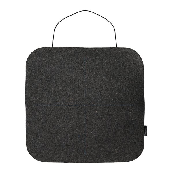 Brusletto Marka sitteunderlag 43x43 cm svart