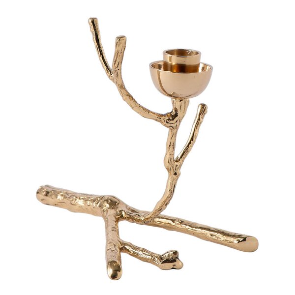 Pols Potten - Twiggy lysestake XS 18 cm gull