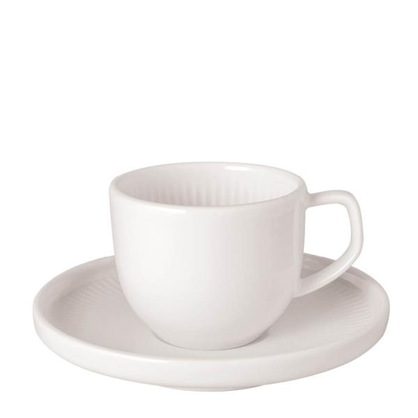 Villeroy & Boch – Afina espressokopp med skål 5 cl hvit