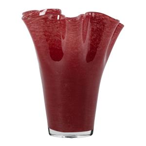 Sagaform Viva vase 20 cm vinrød