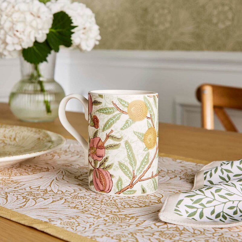 Spode Morris & Co krus 34 cl fruit