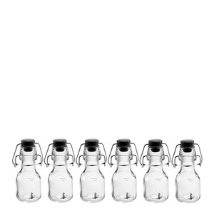 Gefu Gingo glassflaske 6 cl 6 stk klar