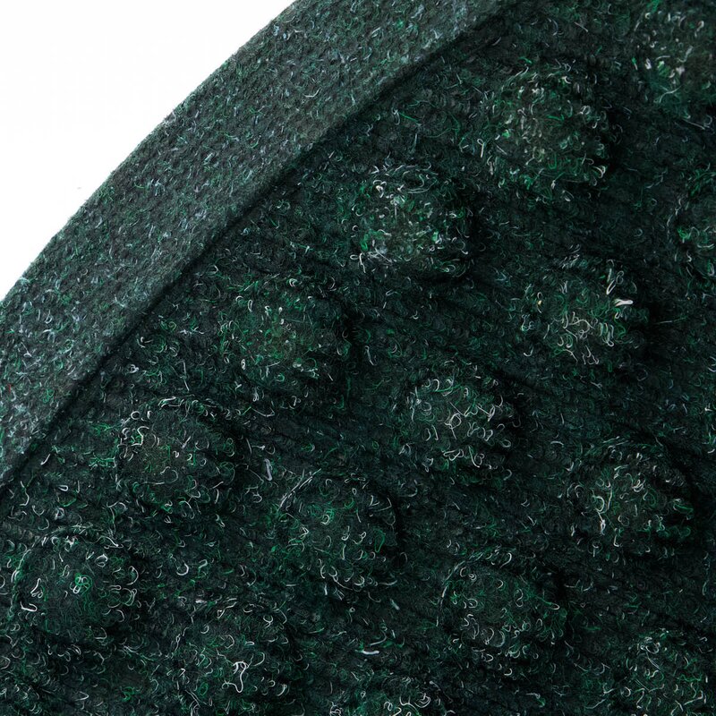 House Doctor Entry dørmatte halvmåne 75x45 grønn