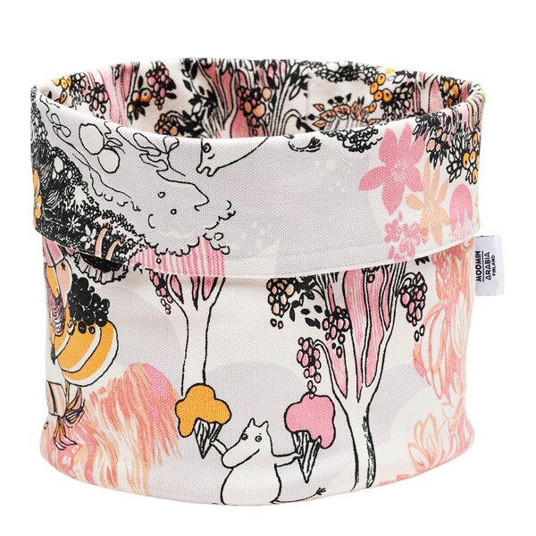 MoominArabia Mummi oppbevaringskurv 20 com rosa