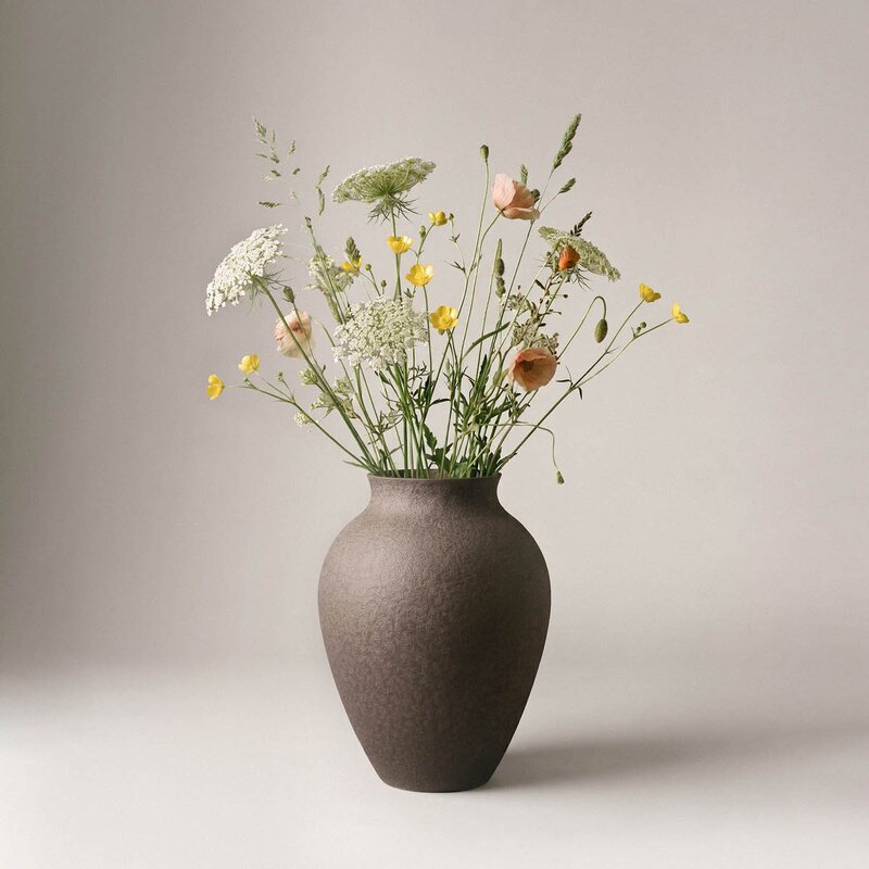 Knabstrup Keramik Knabstrup vase 27 cm bark