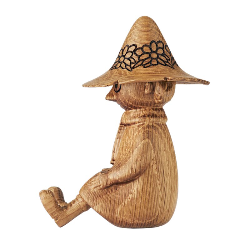 Moomin Mummi trefigur Snusmumriken 10 cm eik