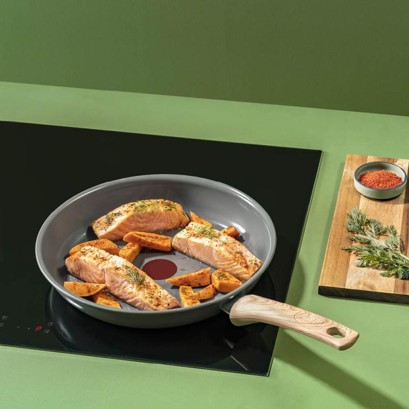 Tefal Renew stekepanne 28 cm grå