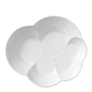 Royal Copenhagen Hvit Elements serveringsfat 19 cm