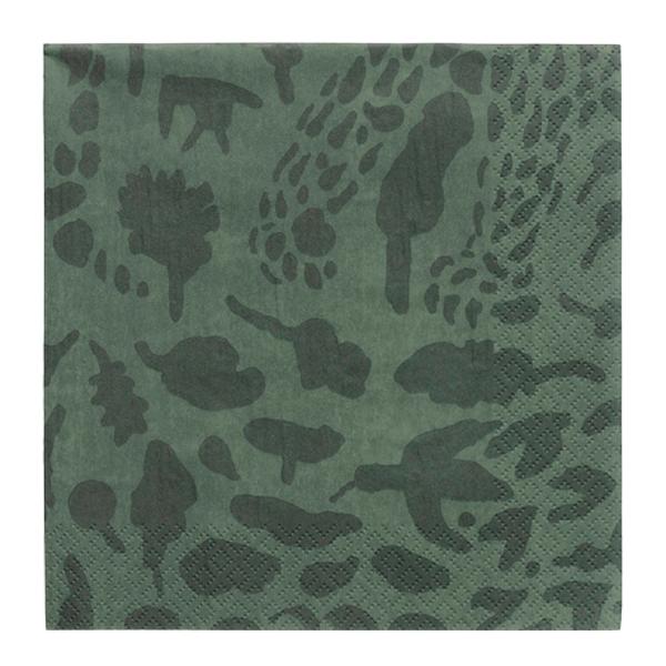 iittala Oiva Toikka Collection serviett 33x33 cm cheeth grønn