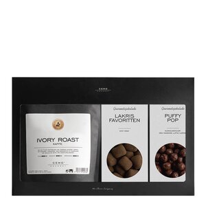 Cemo Gaveeske med kaffe, sjokolade og lakris 