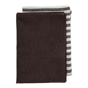 Lene Bjerre Estrille kjøkkenhåndkle 70x50 cm 2 stk brun