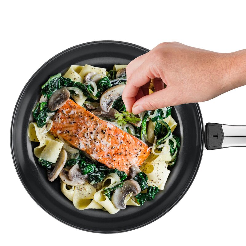 Tefal Emotion Plus SS stekepanne 24 cm keramisk