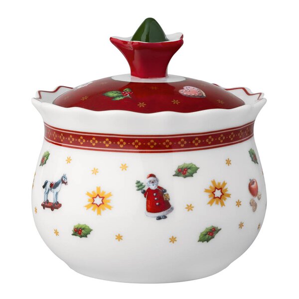 Villeroy & Boch Toy-s Delight syltetøyskål med lokk 26 cl multi