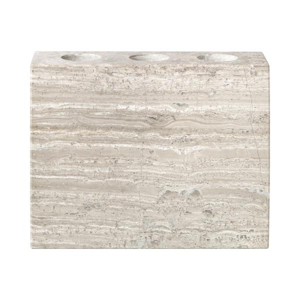Blomus Lamura marmor tannbørsteholder 9,4 cm moonbeam