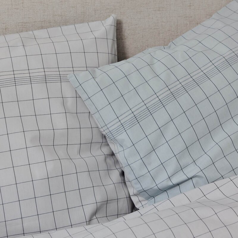 Stelton Soft Home Vibeke Klint sengetøy 140x200 cm/50x70 cm blå