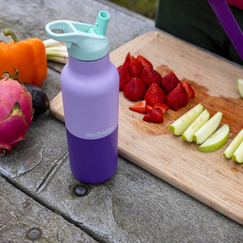 Klean Kanteen Rise vakumflaske 0,47L med sportslokk Orchid Kaleidoscope