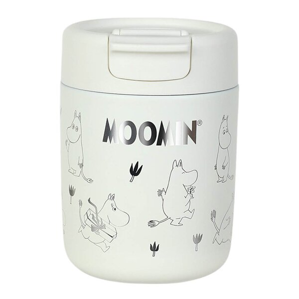 Anglo - Mummi termokopp 32 cl mummitrollet hvit