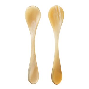 Georg Jensen Indulgence kaviarskje 9,5 cm 2 stk horn