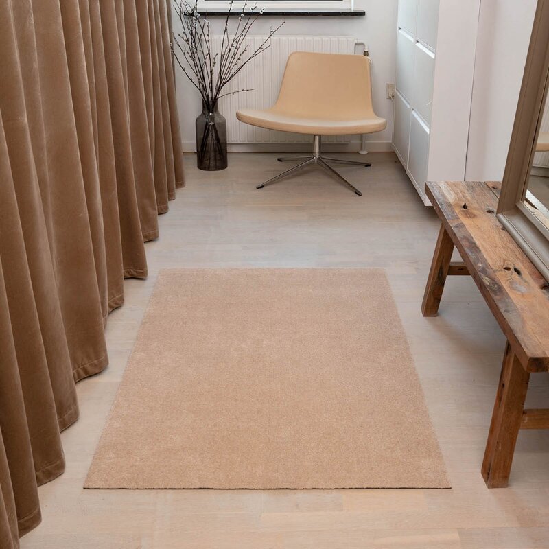 Tica Copenhagen Unicolor gulvmatte 130x90 cm ivory