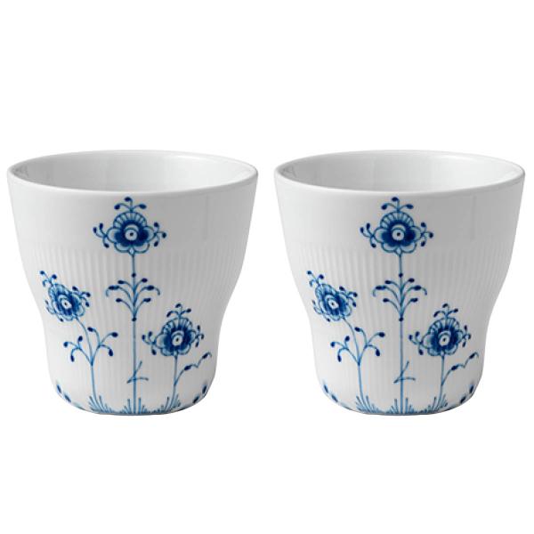 Royal Copenhagen Blå Elements termokrus 35 cl 2 stk
