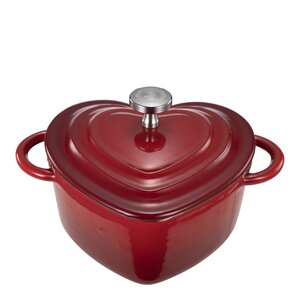 Anders Petter Stenfors minigryte 22 cl hjerte rød