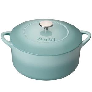 Denby Pavilion støpejernsgryte 26 cm blå