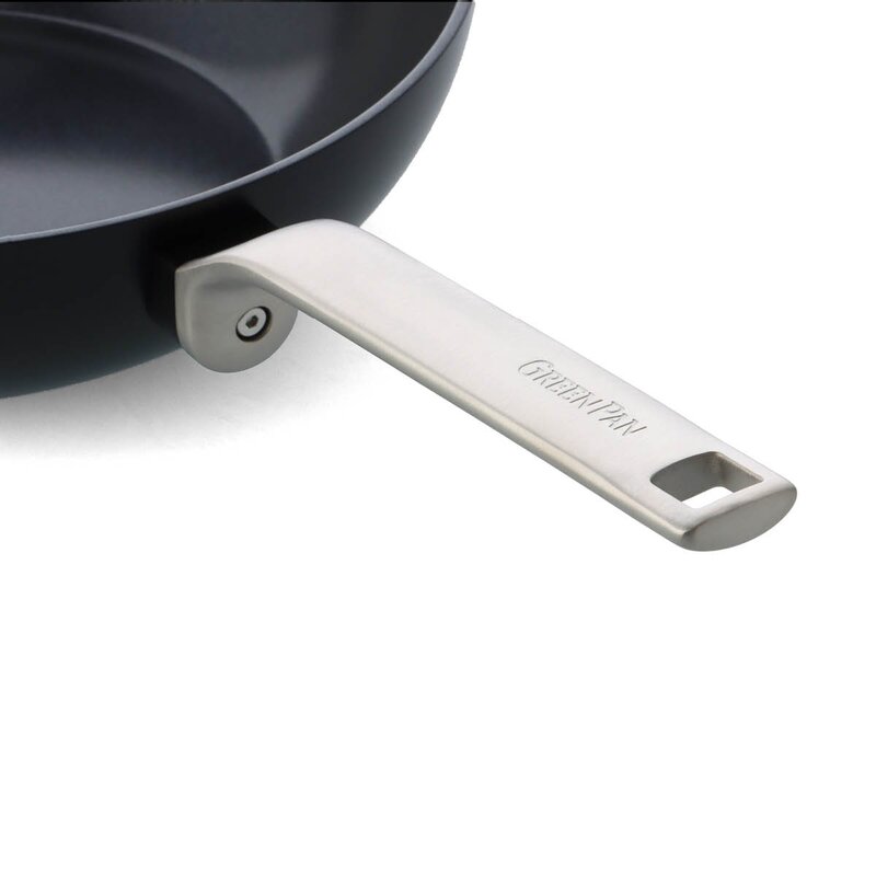 GreenPan Evolution keramisk stekepanne 28 cm svart