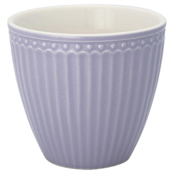 GreenGate Alice latte kopp 35 cl lavender