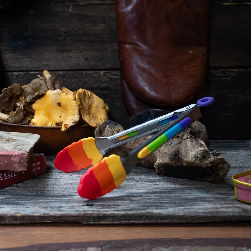 Taylor-s Klype silikon 17 cm regnbuefarget