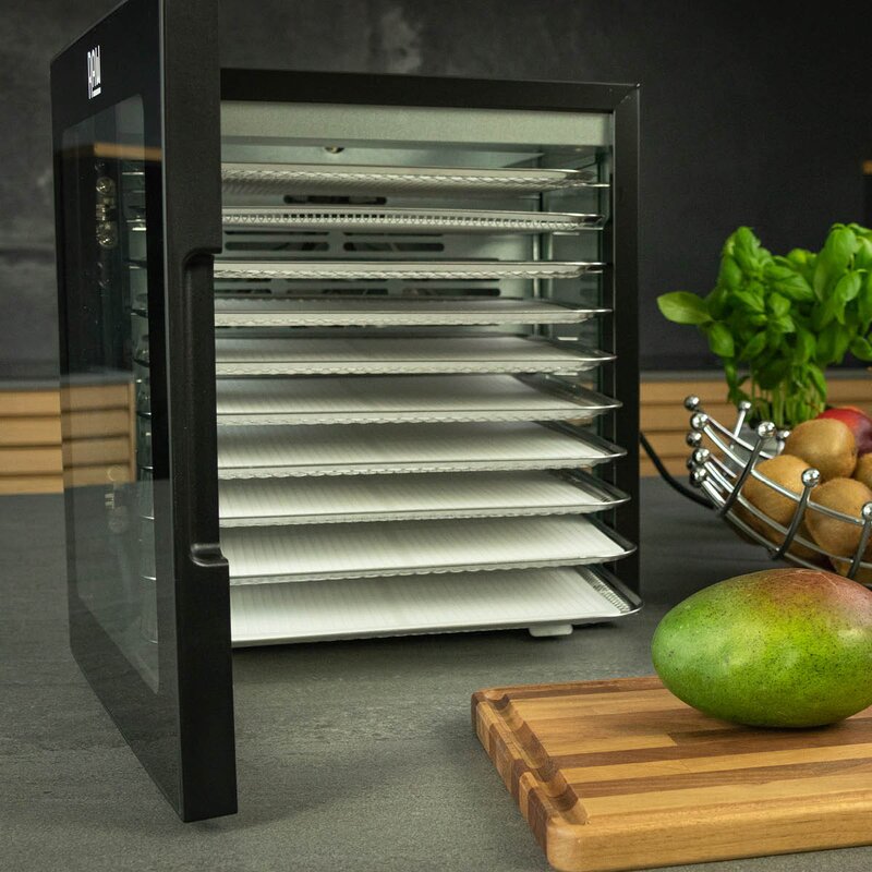 RAW Dehydrator med 10 hyller DH10 svart