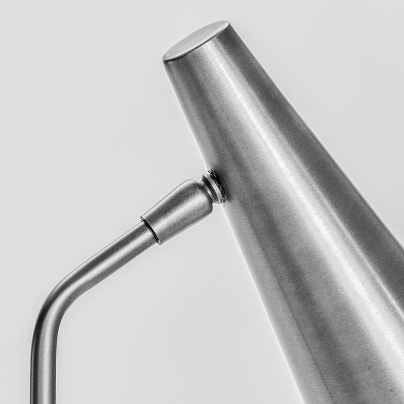 House Doctor Precise bordlampe 52 cm sølvfinish