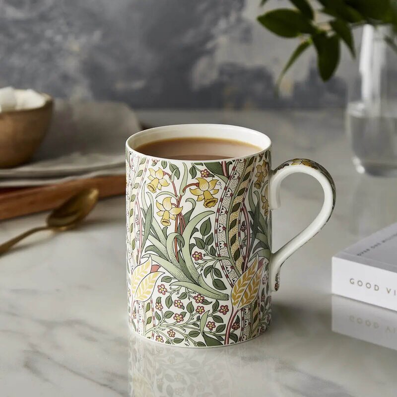 Spode Morris & Co Daffodil kopp 34 cl 