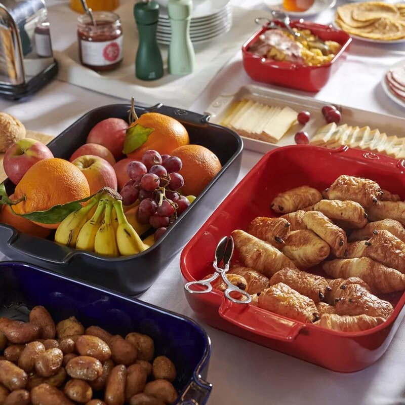 Peugeot Appolia ildfast form keramikk 22 cm matt svart