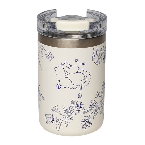 MoominArabia Haru Mummi termokopp 35 cl hvit/blå