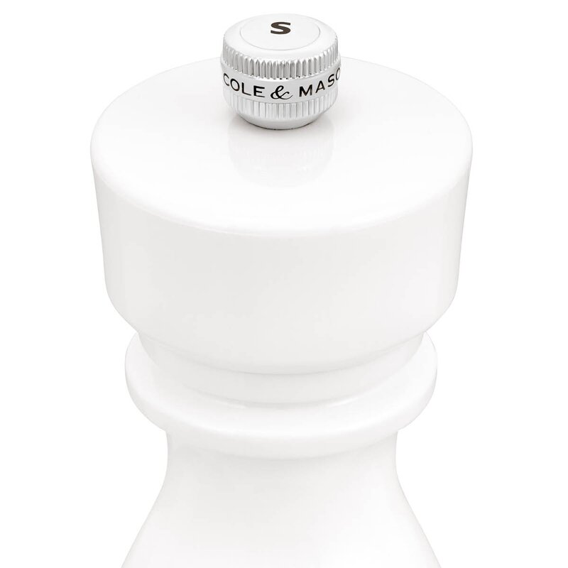 Cole & Mason London salt- og pepperkvern 15,4 cm 2 stk svart/hvit