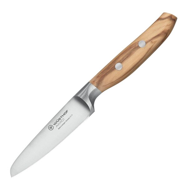 Wüsthof - Amici skrellekniv 9 cm oliventre