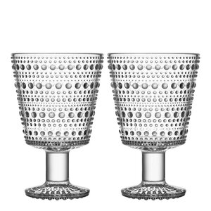 iittala Kastehelmi glass 26 cl 2 stk klar 