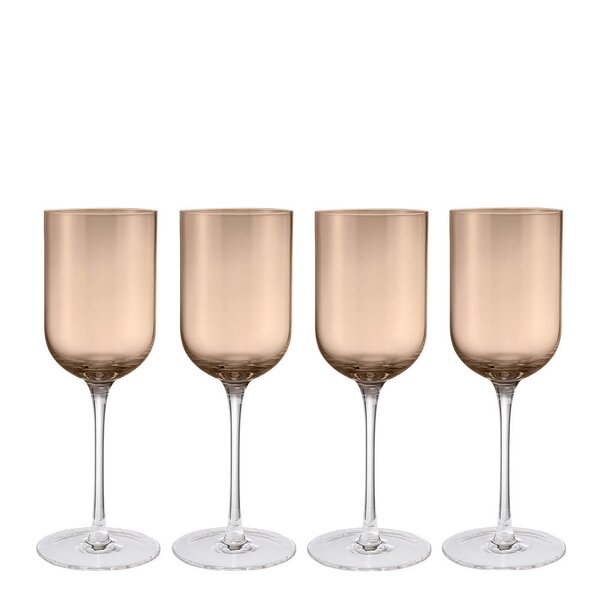 Blomus Fuumi hvitvinsglass 31 cl 4 stk coffee