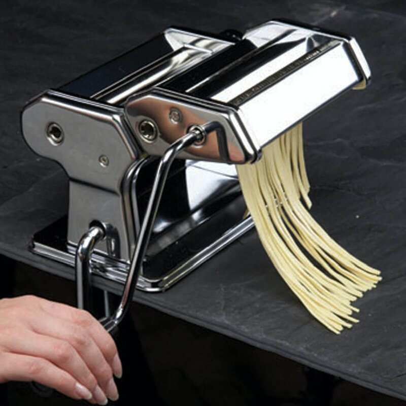 Kitchen Craft Gadget pastamaskin rustfritt stål sølv