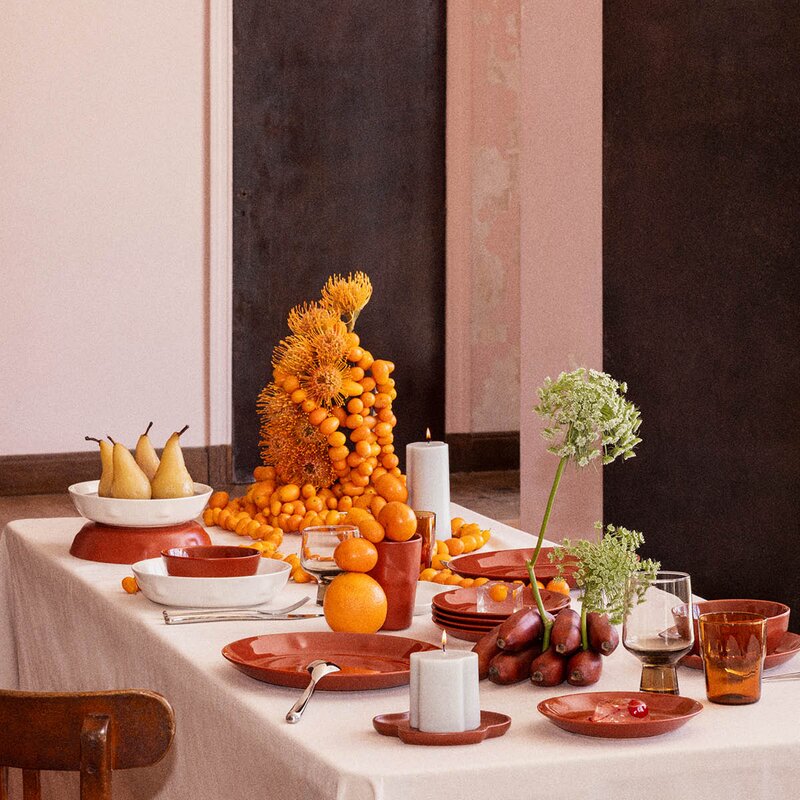 iittala Solare krus 30 cl terrakotta